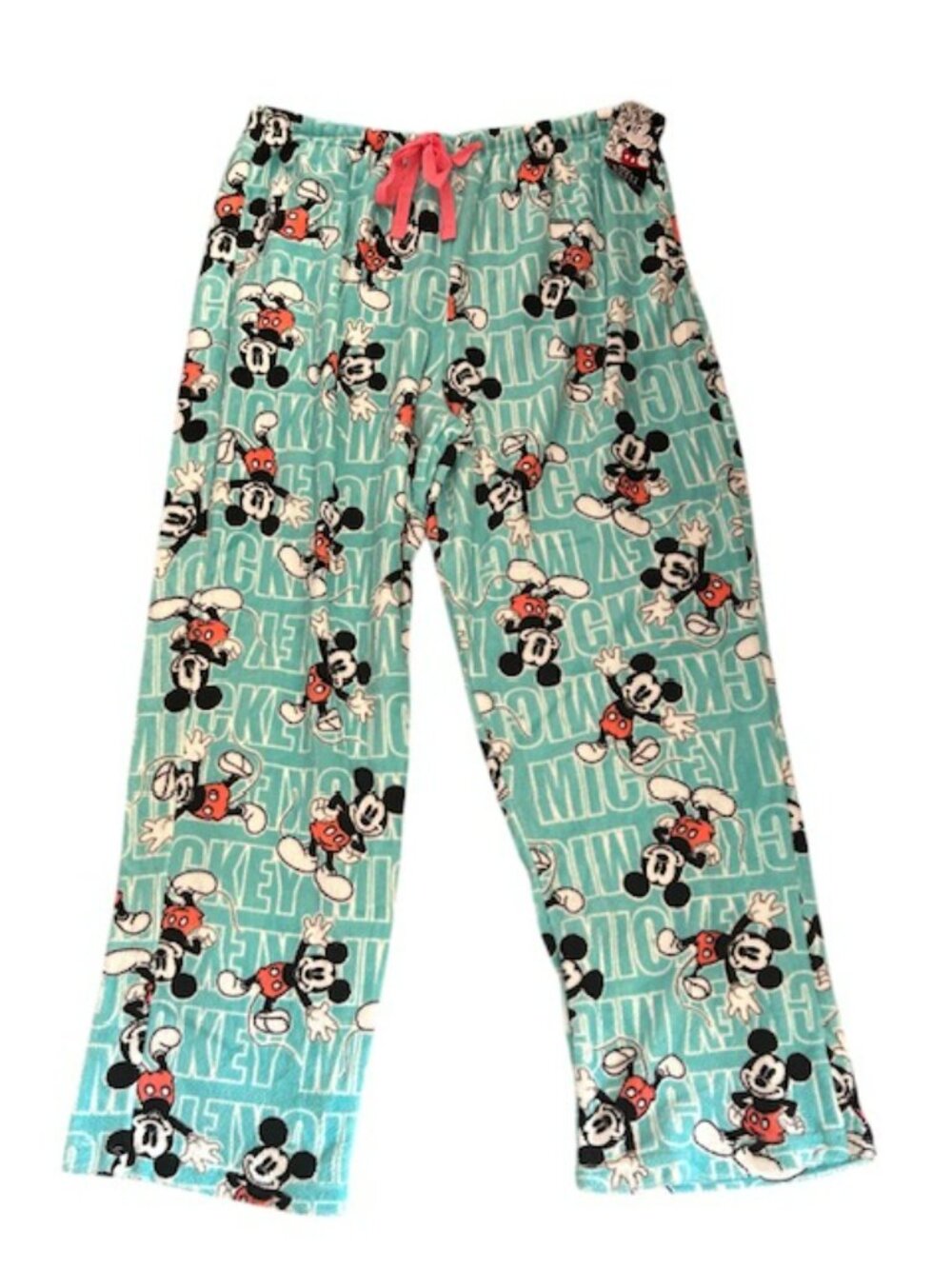 Disney Mickey Mouse Women's Size 2X  Soft Plush Fleece Pajama Lounge Pants NWT